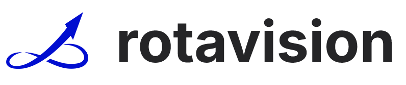 Rotavision full logo lockup